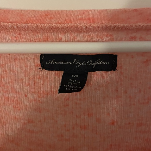 American Eagle Womens Orange TShirt. Size S - Picture 3 of 3